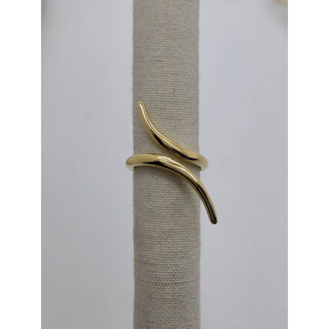 ANILLO Y00254 Dorado Acero Inoxidable -A24