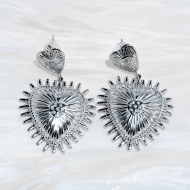 ARETES Y00155 plateado Acero  Inoxidable -F53