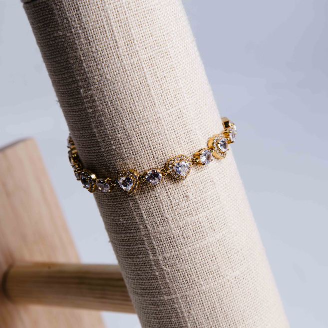 PULSERA ZO12851B Dorado Acero Inoxidable -2B21