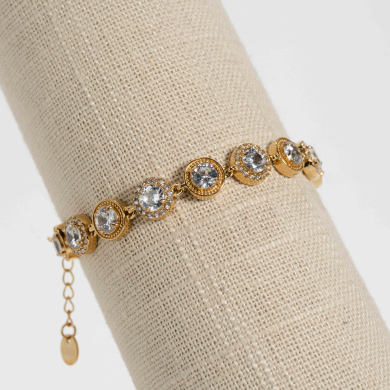 PULSERA ZO12867B Dorado Acero Inoxidable -2B21