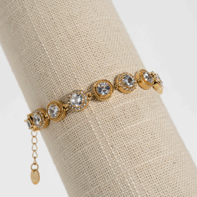 PULSERA ZO12867B Dorado Acero Inoxidable -2B21