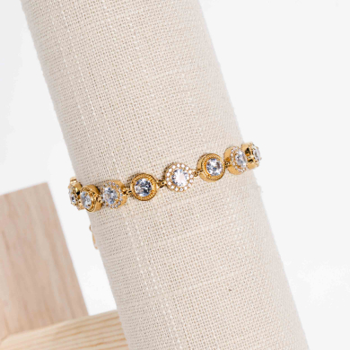 PULSERA ZO12867B Dorado Acero Inoxidable -2B21