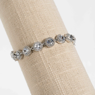 PULSERA ZO12867B Plateado Acero Inoxidable -2B21