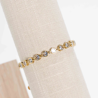 Pulsera ZO10591B550 Dorado Acero Inoxidable -2B21