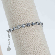 Pulsera ZO10591B550 Plateado Acero Inoxidable -2B21