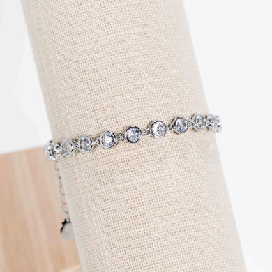 Pulsera ZO10591B550 Plateado Acero Inoxidable -2B21