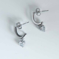 ARETES ZO12895E Plateado Acero Inoxidable -G21