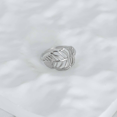 ANILLO ZO8642R Plateado Acero Inoxidable -2A25