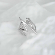 ANILLO ZO10250R150 Plateado Acero Inoxidable -2A24