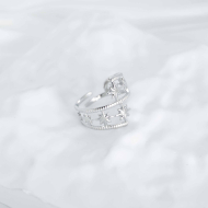 ANILLO ZO10244R150 Plateado Acero Inoxidable -2A53