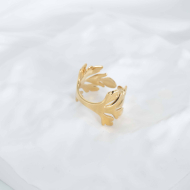 ANILLO ZO10290R150 Dorado Acero Inoxidable -2A25