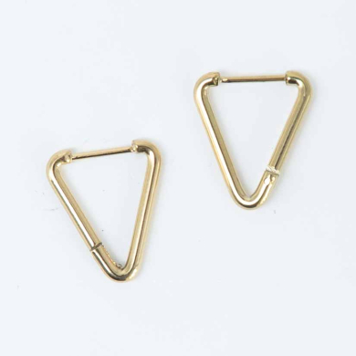 ARETES ZO13038E/15*18MM Dorado Acero Inoxidable -F44