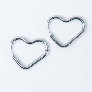 ARETES ZO13040E/2.5*20MM Plateado Acero Inoxidable -F44