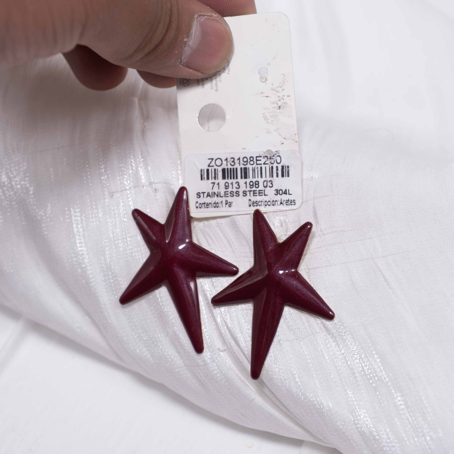 ARETES ZO13198E250 GRANATE Acero Inoxidable -F32