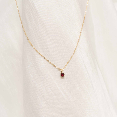 COLLAR ZO8368N180 ROJO Acero Inoxidable -2D14