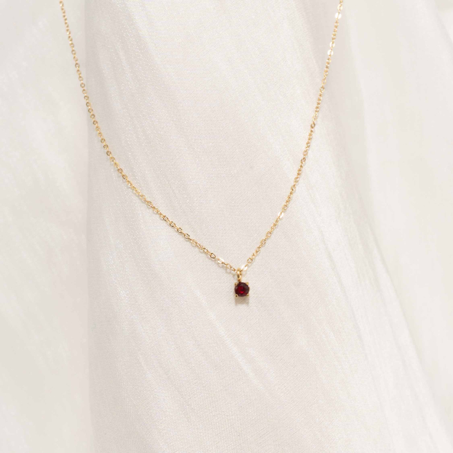 COLLAR ZO8368N180 ROJO Acero Inoxidable -2D14