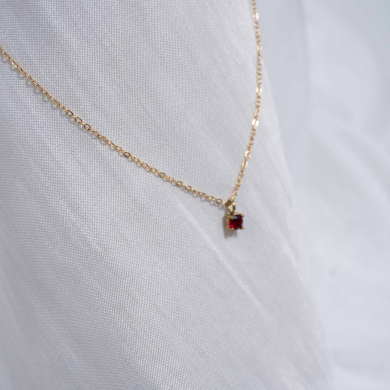 COLLAR ZO8368N180 ROJO Acero Inoxidable -2D14