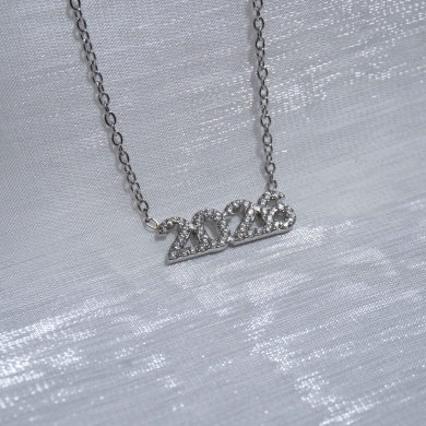 Collar ZO12810N Plateado Acero Inoxidable