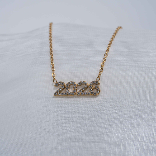 Collar ZO12810N Dorado Acero Inoxidable