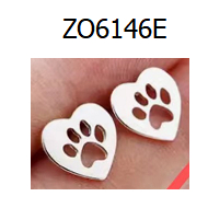 ARETES ZO6146E Plateado Acero Inoxidable -F13