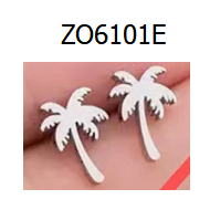 ARETES ZO6101E Plateado Acero Inoxidable -G17