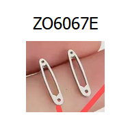 ARETES ZO6067E Plateado Acero Inoxidable -G16