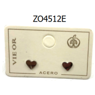 ARETES ZO4512E Plateado Acero Inoxidable -F16