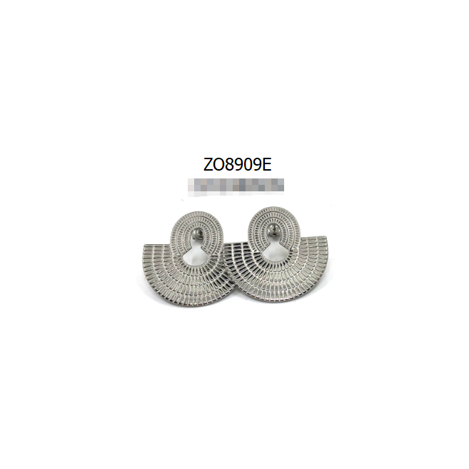 ARETES ZO8909E Plateado Acero Inoxidable -G49