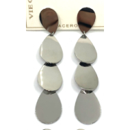 ARETES ZO5831E Plateado Acero Inoxidable -G26
