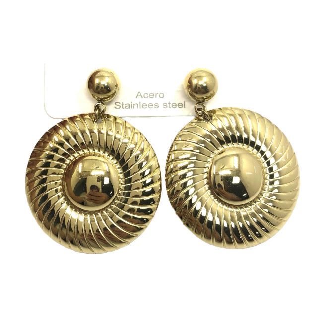 ARETES ZO13073E Plateado Acero Inoxidable -G48