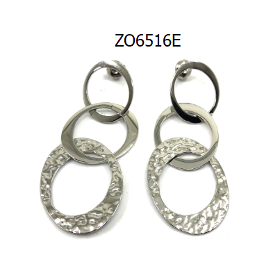 ARETES ZO6516E Plateado Acero Inoxidable -G52