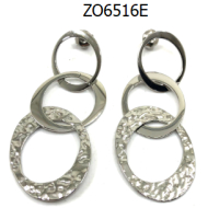 ARETES ZO6516E Plateado Acero Inoxidable -G52