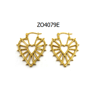 ARETES ZO4079E Plateado Acero Inoxidable -G410