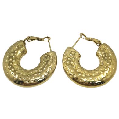 ARETES ZO12956E Plateado Acero Inoxidable -F410