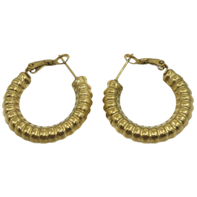ARETES ZO12961E Dorado Acero Inoxidable -F410