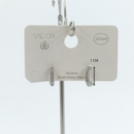 ARETES Plateado Acero ZO10545E/7MM/250 -F22