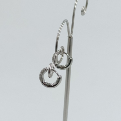 ARETES Plateado Acero ZO10545E/7MM/250 -F22