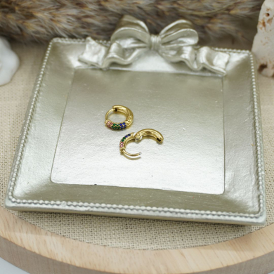 ARETES ZO10545E/7MM/250 Multicolor Acero Inoxidable -F22