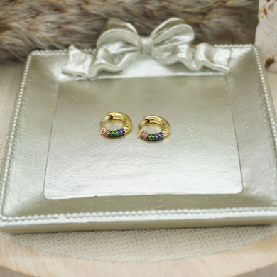 ARETES ZO10545E/7MM/250 Multicolor Acero Inoxidable -F22