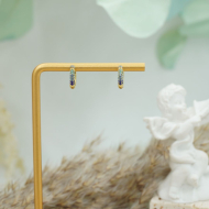 ARETES ZO10545E/7MM/250 Azul Acero Inoxidable -F22