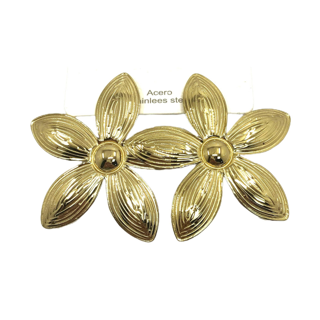 ARETES ZO13090E Plateado Acero Inoxidable -G43