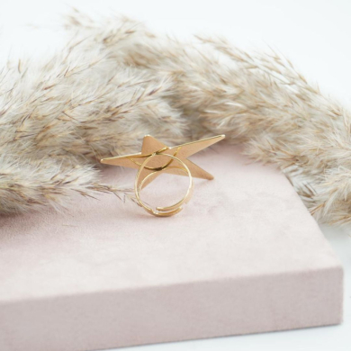 ANILLO Acero Dorado ZO9799R200 -2A52