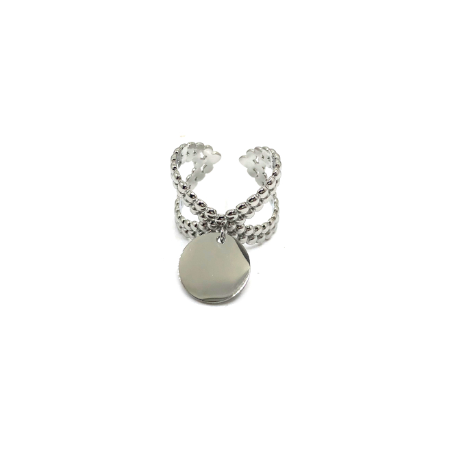 ANILLO ZO10294R150 Dorado Acero Inoxidable -2A27