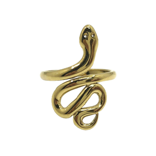 ANILLO ZO14679R Dorado Acero Inoxidable -2A32