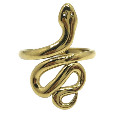 ANILLO ZO14679R Plateado Acero Inoxidable -2A32