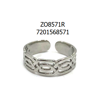 ANILLO ZO8571R Dorado Acero Inoxidable -2A23