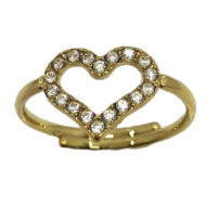 ANILLO ZO14784R Plateado Acero Inoxidable -A31