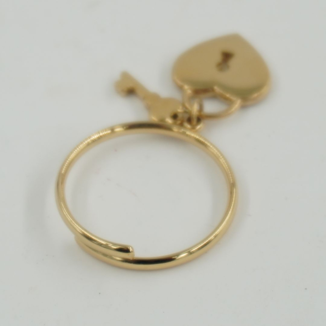ANILLO ACERO Dorado ZO11903R -A31