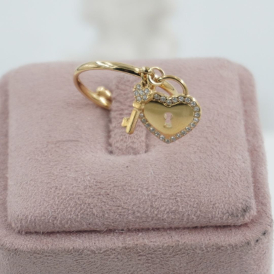 ANILLO ACERO Dorado ZO11903R -A31