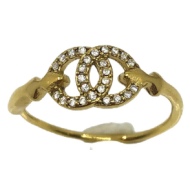 ANILLO ZO14891R Dorado Acero Inoxidable -A32
